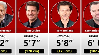 Heights Of Famous Hollywood Actors 2024 || Shortest to Tallest All Actors