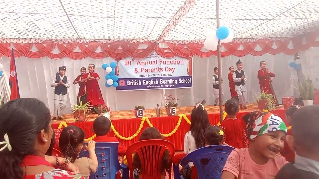 In my. School program dance