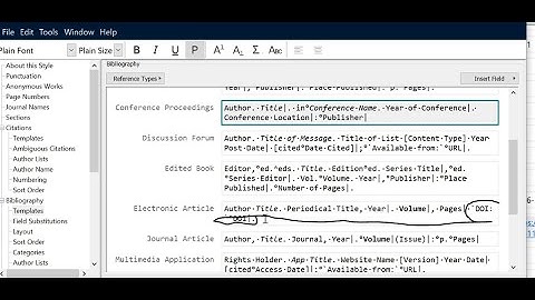 How to Add DOI in EndNote Bibliography