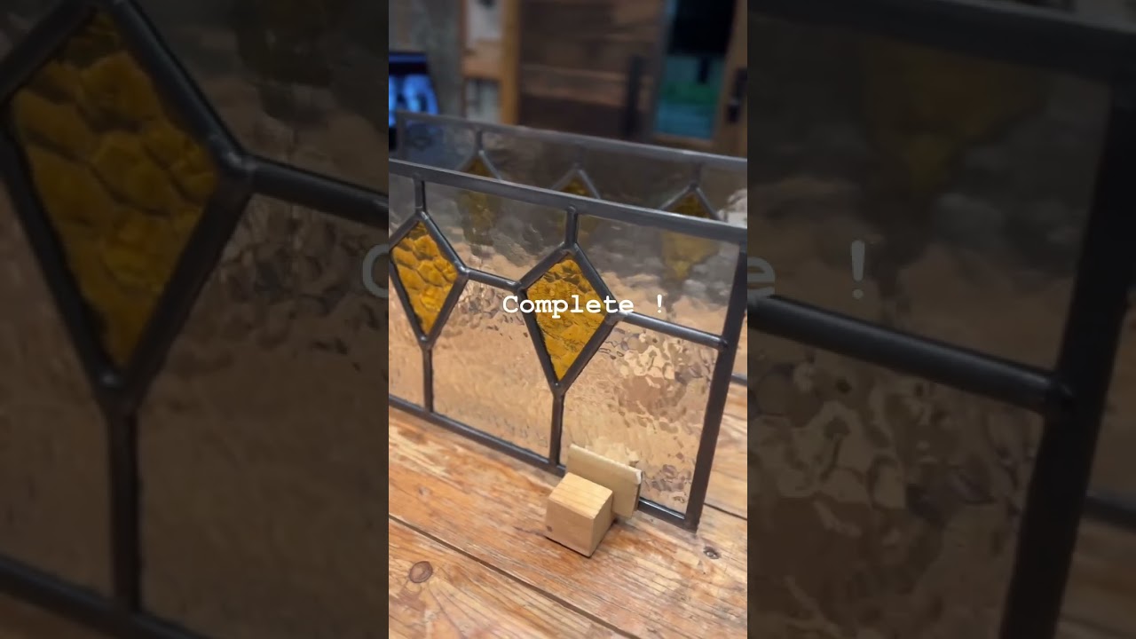 木製ドア WOOD DEPOT / サイズオーダー木製室内ドア ステンドグラス ID