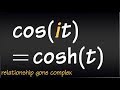 The complex relationship between regular and hyperbolic trig functions