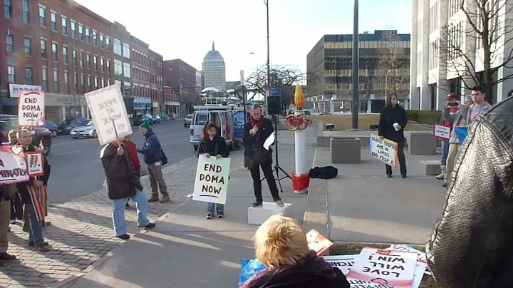 Drew Langdon at Light the Way to Justice Vigil in ...