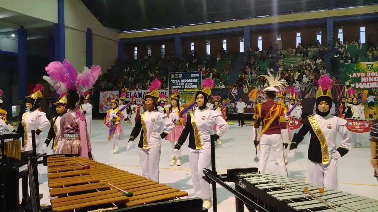 SMP negeri 4 kota Madiun LOMBA DRUMBAND WALIKOTA CUP MADIUN 2025