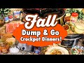 *SIX* DUMP & GO CROCKPOT RECIPES | DELICIOUS SLOW COOKER MEALS FOR THIS FALL *2020* | JULIA PACHECO