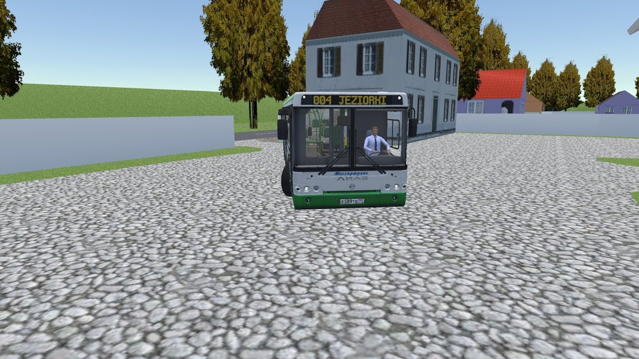 Proton bus simulator поездка на ЛиАЗе 5292.22 по карте Zerniki