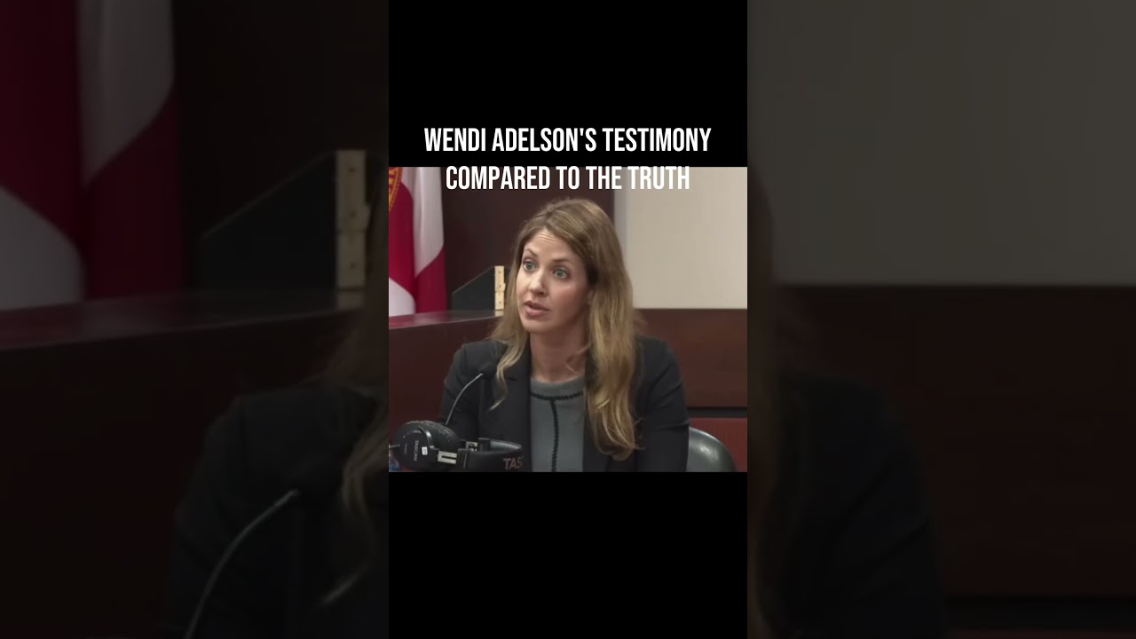 Wendi Adelson's testimony compared to the truth 