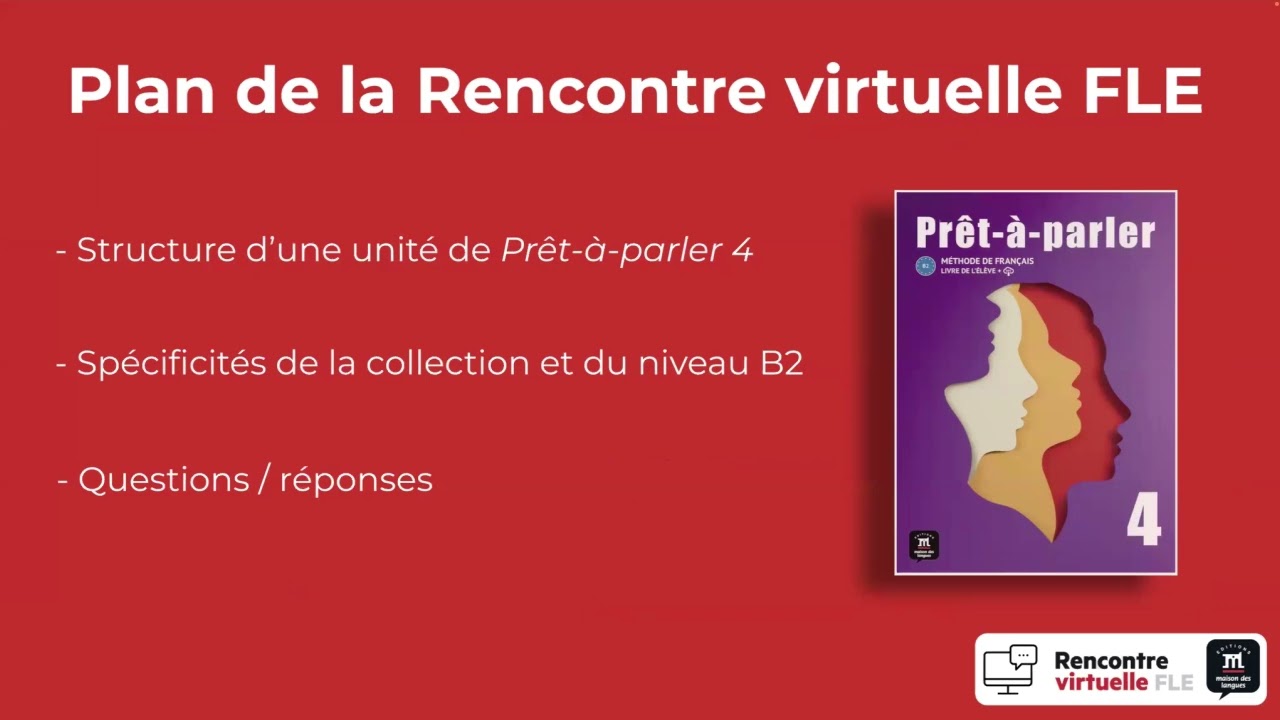 Rencontre Virtuelle - Prêts, feu... parlez ! Découvrez le niveau 