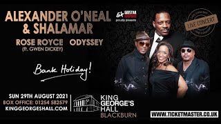 Alexander ONeal - King Georges Hall, Blackburn. 29th August 2021