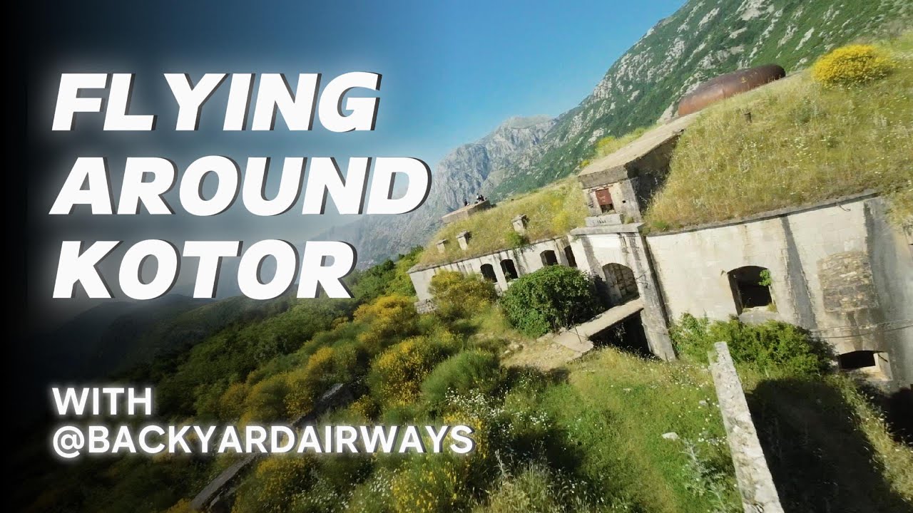 Flying Around Kotor with 