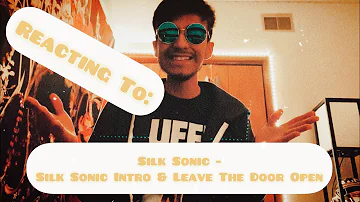 Silk Sonic - Intro & Leave The Door Open | Reaction