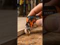 Tiny RIDGID Edge Banding Trimmer Cutting Wood Like a Pro! 🔥 #MiniatureTools