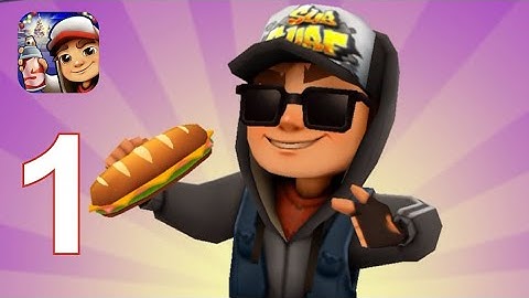 Subway Surfers - Gameplay Walkthrough Part 1 - Tutorial (iOS,Android)
