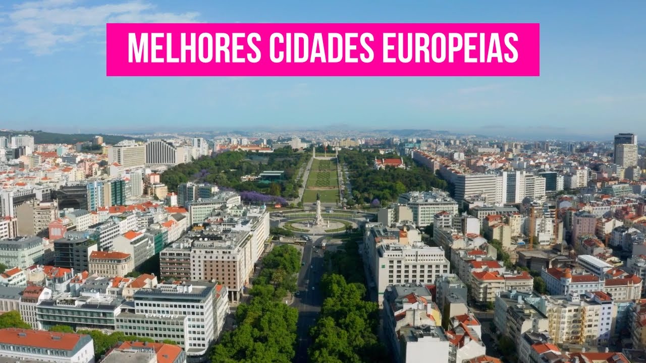 Melhores cidades da Europa para visitar. Maior cidade vista de drone ...