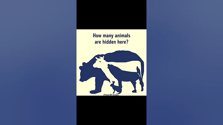😵‍💫How Many Animals Are Hidden InThis Picture? Only 1% Of PeopleCan Find Them All. comment your answ