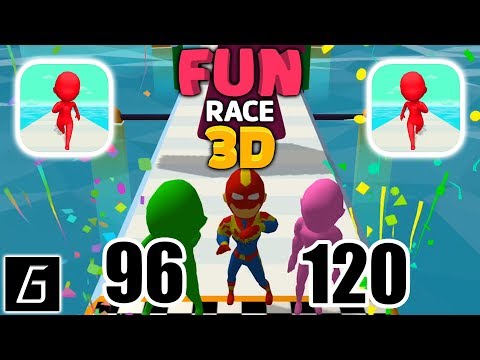 Fun Race 3D | Gameplay Part 6 | Level (96 - 120) + Bonus