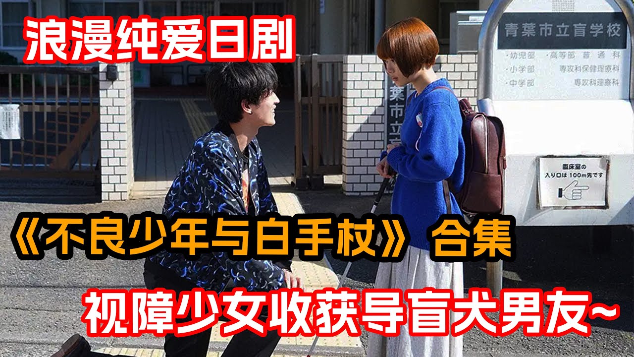 一口氣看完奇幻純愛日劇《不良少年與白手杖少女》合集！盲女與小混混的雙向救贖！不良少年對盲女一見鐘情決心一輩子做她的忠犬男友！