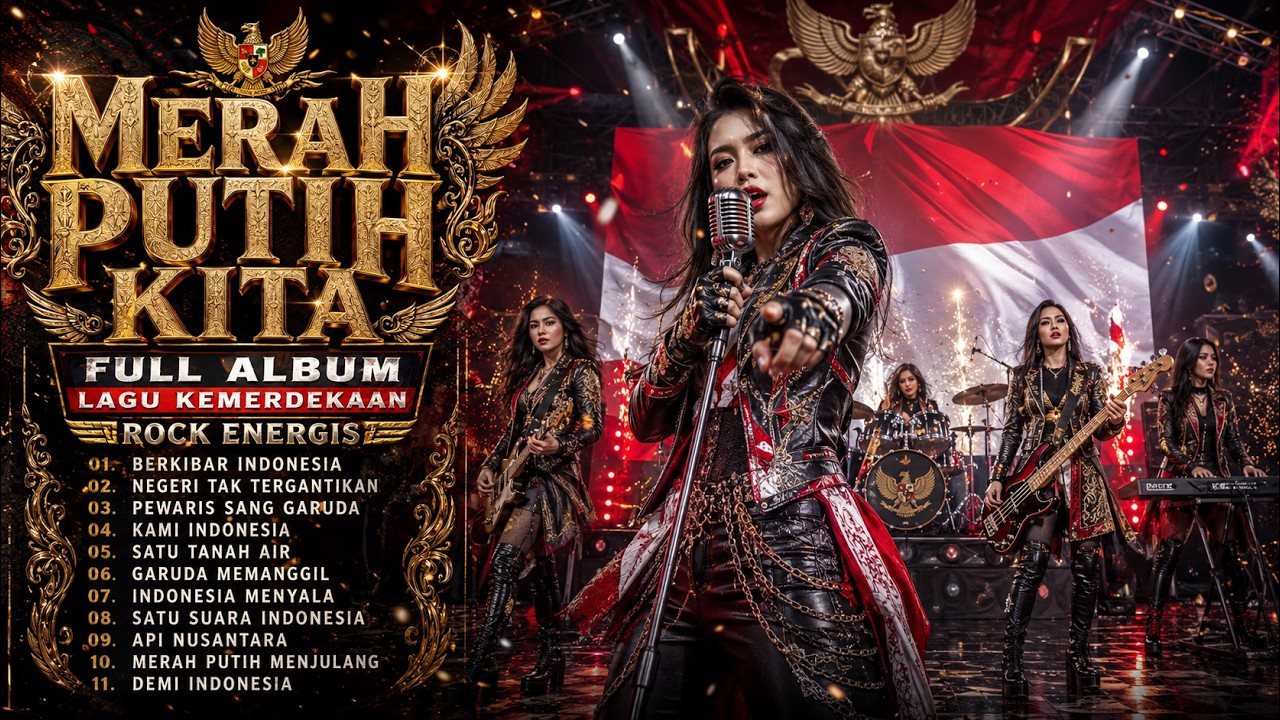 FULL ALBUM LAGU KEMERDEKAAN ROCK PALING MEMBAKAR SEMANGAT YouTube full-album-lagu-kemerdekaan-rock-paling-membakar-semangat-youtube