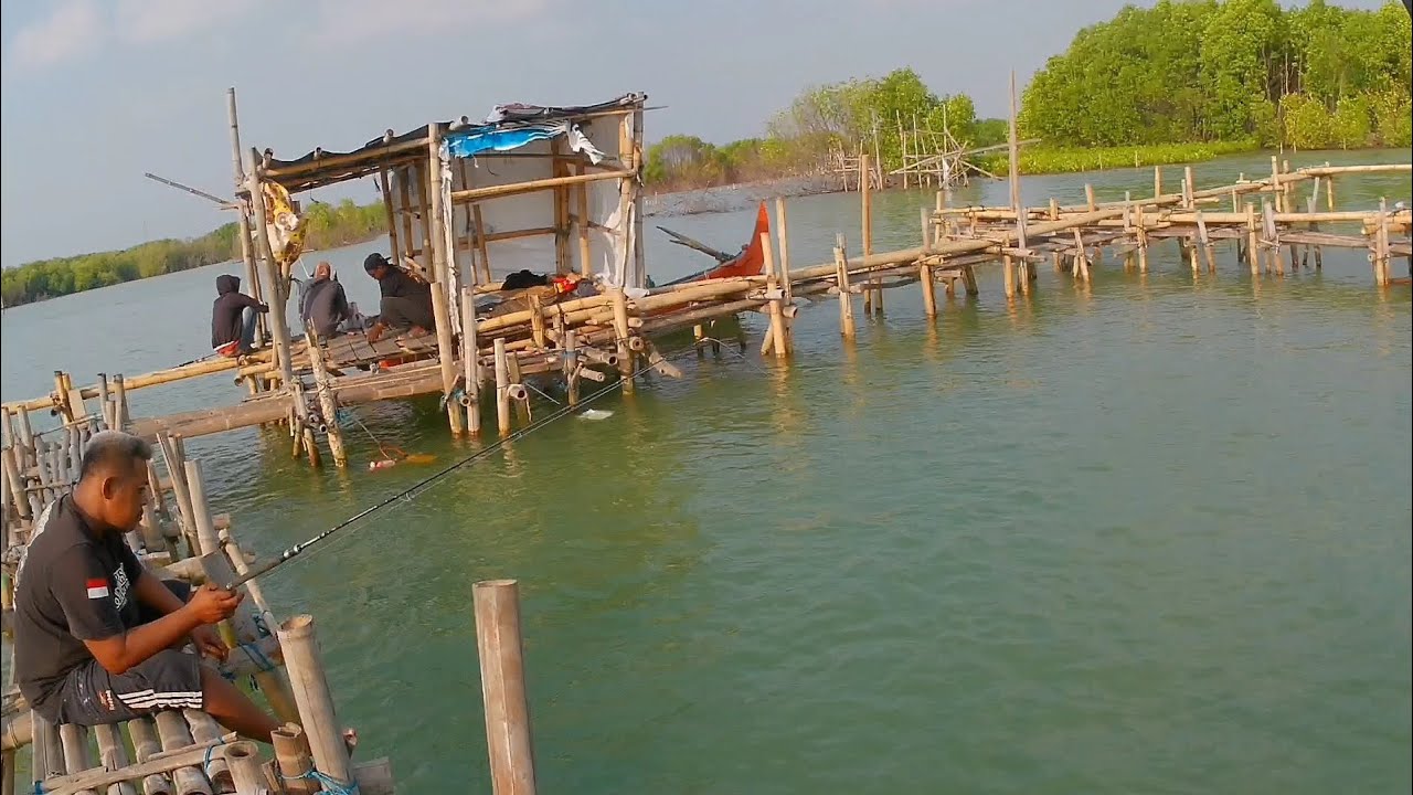 Tiap Lempar Langsung Strike! Rumpon Ini Emang Mantap|| Mancing Rumpon