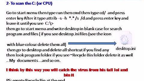 How to Delete Shortcut Virus in Half Minute Without Using AntiVirus Program