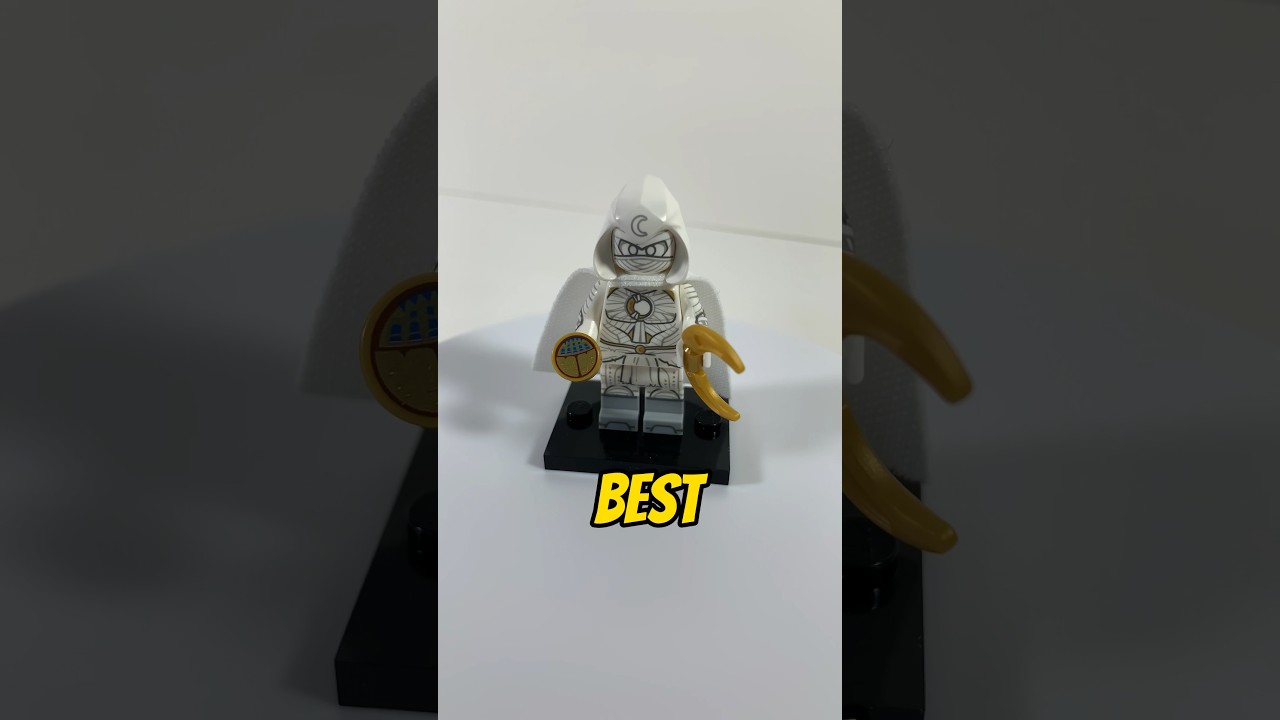 Обзор LEGO Marvel CMF Series 2 — Лунный рыцарь