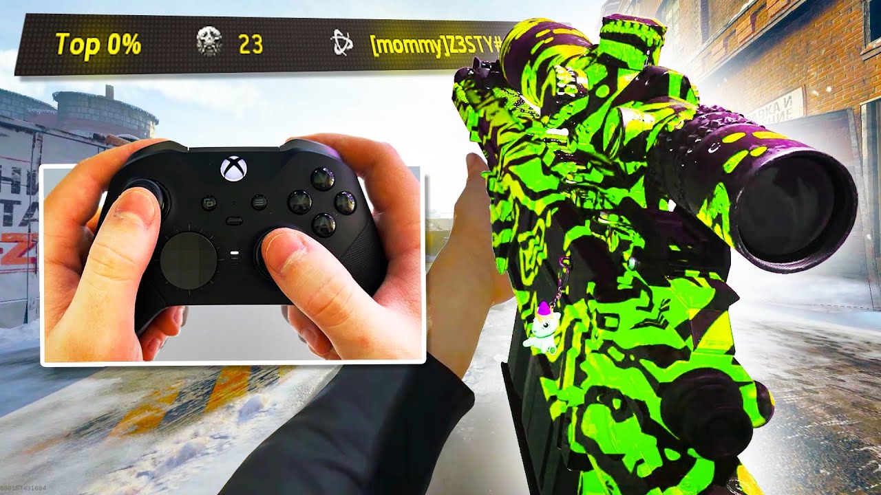 ranked top 0% CONTROLLER SNIPING..