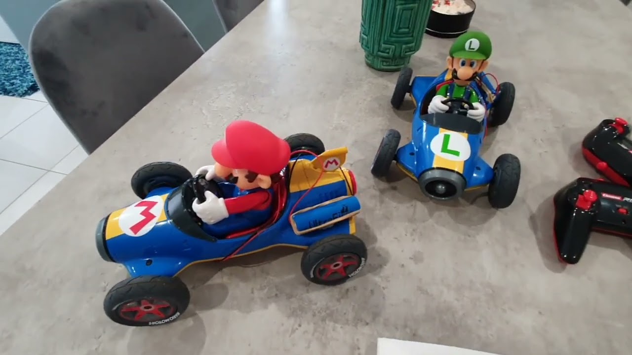 Costco Mario Kart RC - Replacement Batteries - long Video 