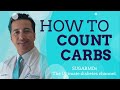 How to count carbs WITHOUT losing your mind?  Diabetes Expert tips! SugarMD