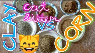 Littermaid Corn Cob vs World's Best Corn, vs Dr. Elsey's Ultra Cat Litter