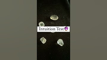 DOES YOUR INTUITION WORK? 🔮Intuition test game!  #shorts #crystals