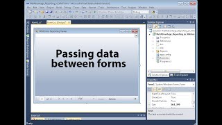 Passing Variables between Forms. С# Windows Forms