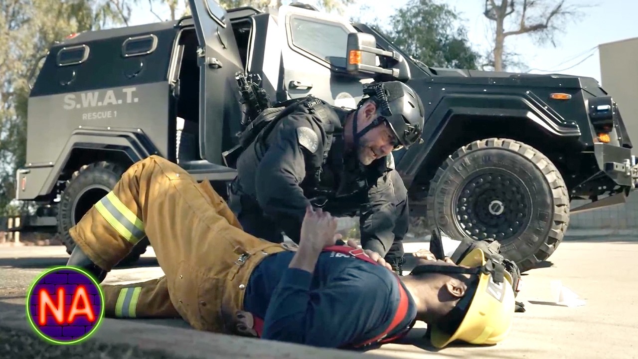 ⁣Firefighters Sniped at While Trying to Put Out a Fire | S.W.A.T. (2017)