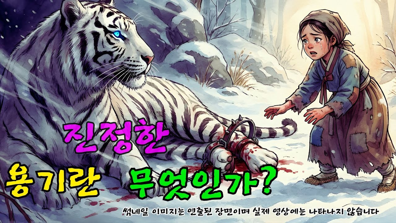 효녀 연이와 영물 백호의 기적 같은 보은 이야기 ㅣ옛날이야기 ㅣ민담 ㅣ오디오북ㅣ전설ㅣ설화 ㅣ야담