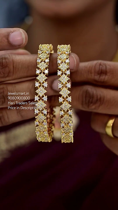 LONG LASTING LUXURY! Gold Plated CZ Bangles | Diamond Cut, 5 Colors, Unbeatable Quality #bangles