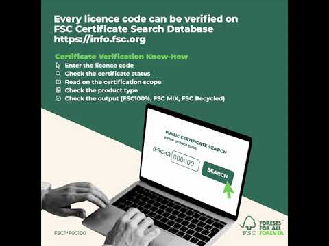 FSC Licence Code Verification