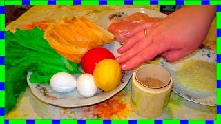 Вкусняшки от Любашки, Салат "Цезарь" Вкусняшки от Любашки, Салат "Цезарь"