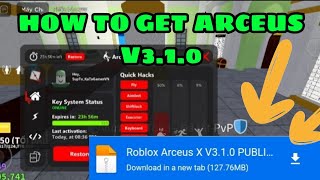 Tải Arceus X v3.1.0 APK + Script Mới Nhất Cho Android, Cách Get Key