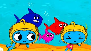 Акулёнок - Baby Shark - Песенка Для Детей