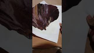 Seni Abstrak Mudah Di Buat Dengan Alat Seadanya