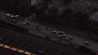 RAW: Chopper 5 Video Of Scene Of Hwy 24 Connector Crash After Police Pursuit