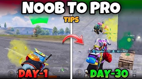 TOP TIPS THAT WILL MAKE YOU NOOB TO PRO IN BGMI/PUBG MOBILE TIPS & TRICKS (PART-1)