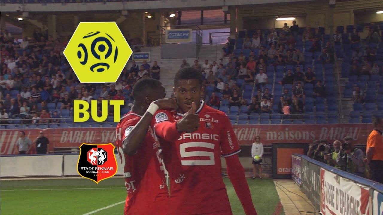 But Jordan TELL (69') / ESTAC Troyes - Stade Rennais FC (1-1) / 2017-18