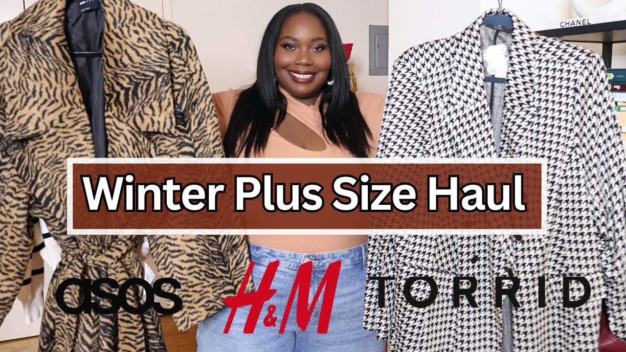 HUGE Plus Size Winter Clothing Haul / Coats, Sweaters, & Dresses 