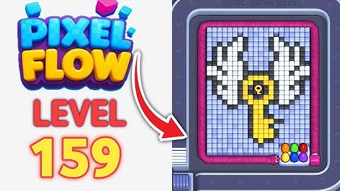 Pixel Flow Level 159 Walkthrough