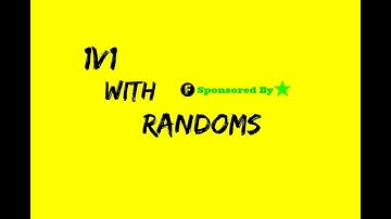 1v1 with Random (Episode 1)