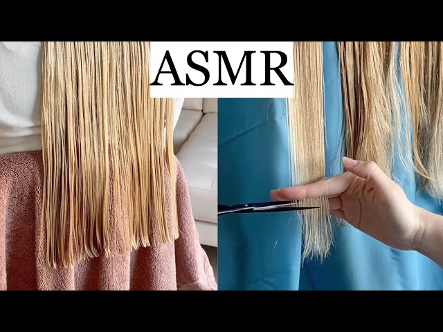 ASMR | REAL PERSON HAIRCUT ✂️ *Relaxing & satisfying* (no talking)