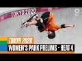 Full Skateboarding Women’s Park Prelims - Heat 4 | Tokyo Replays