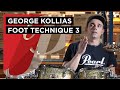 Double Bass Tutorial with George Kollias: (3) Foot technique