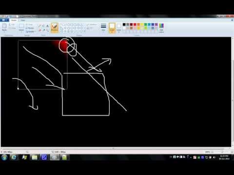 HTML5 canvas 3D cube simulation
