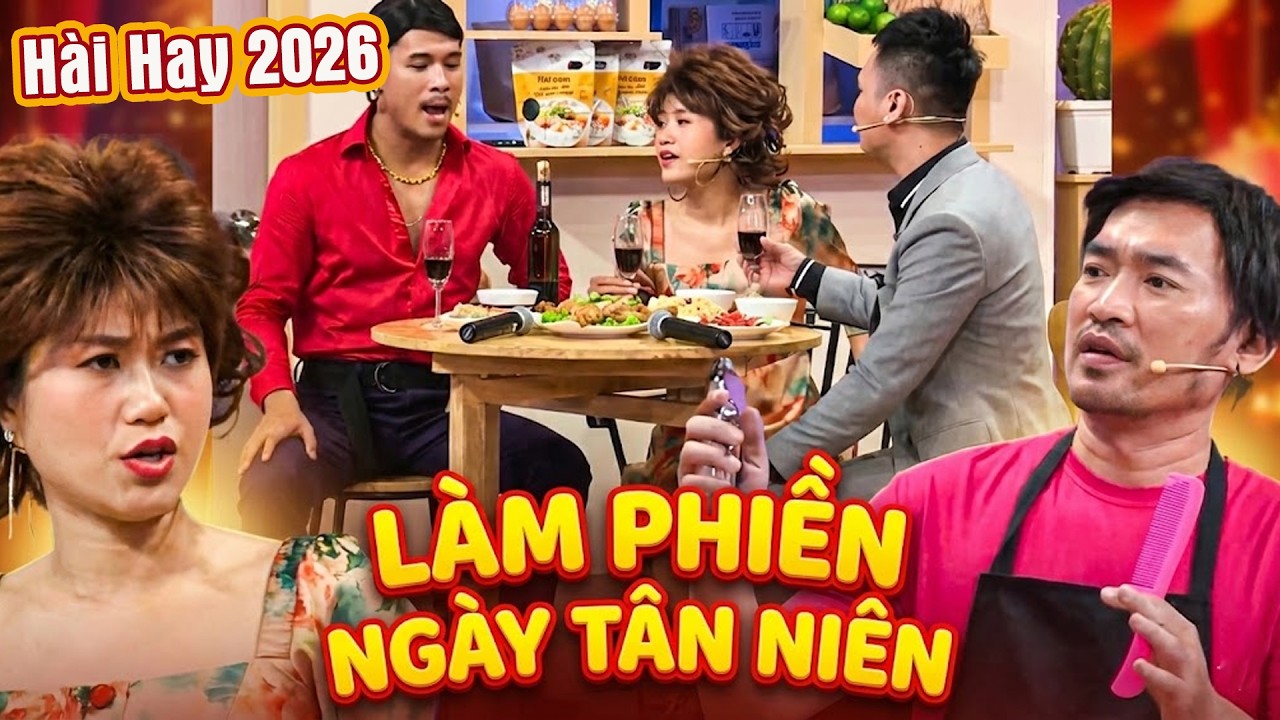 Hài LÀM PHIỀN NGÀY TÂN NIÊN | Hài 7 Nụ Cười Xuân 2026 | Bảy Nụ Cười Xuân 2026 | 7 Nụ Chào Xuân | HTV