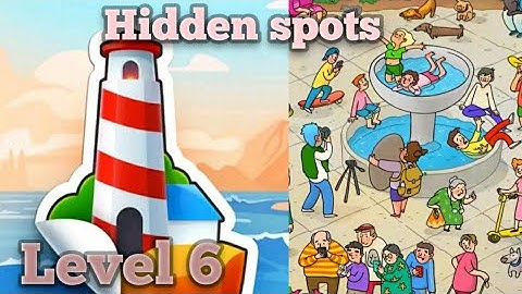 hidden spots level 6 gameplay walkthrough solution